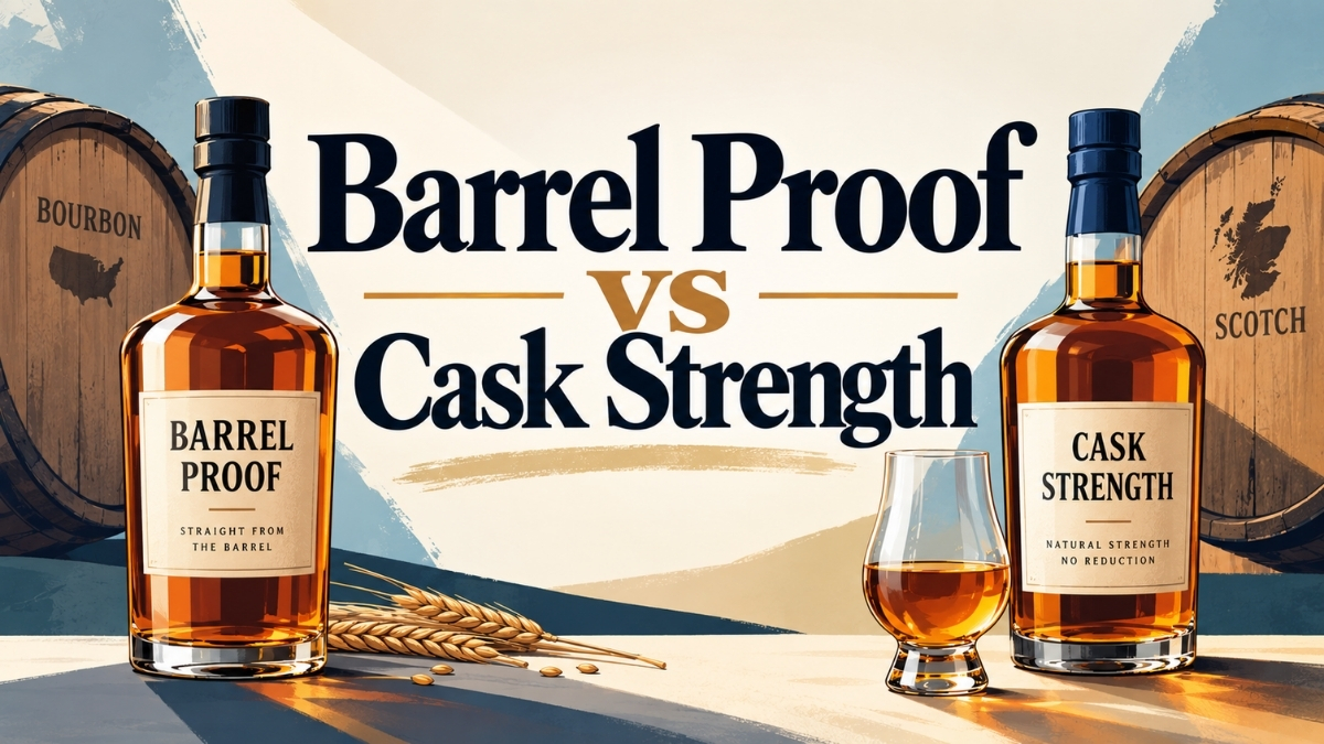 Barrel Proof vs Cask Strength