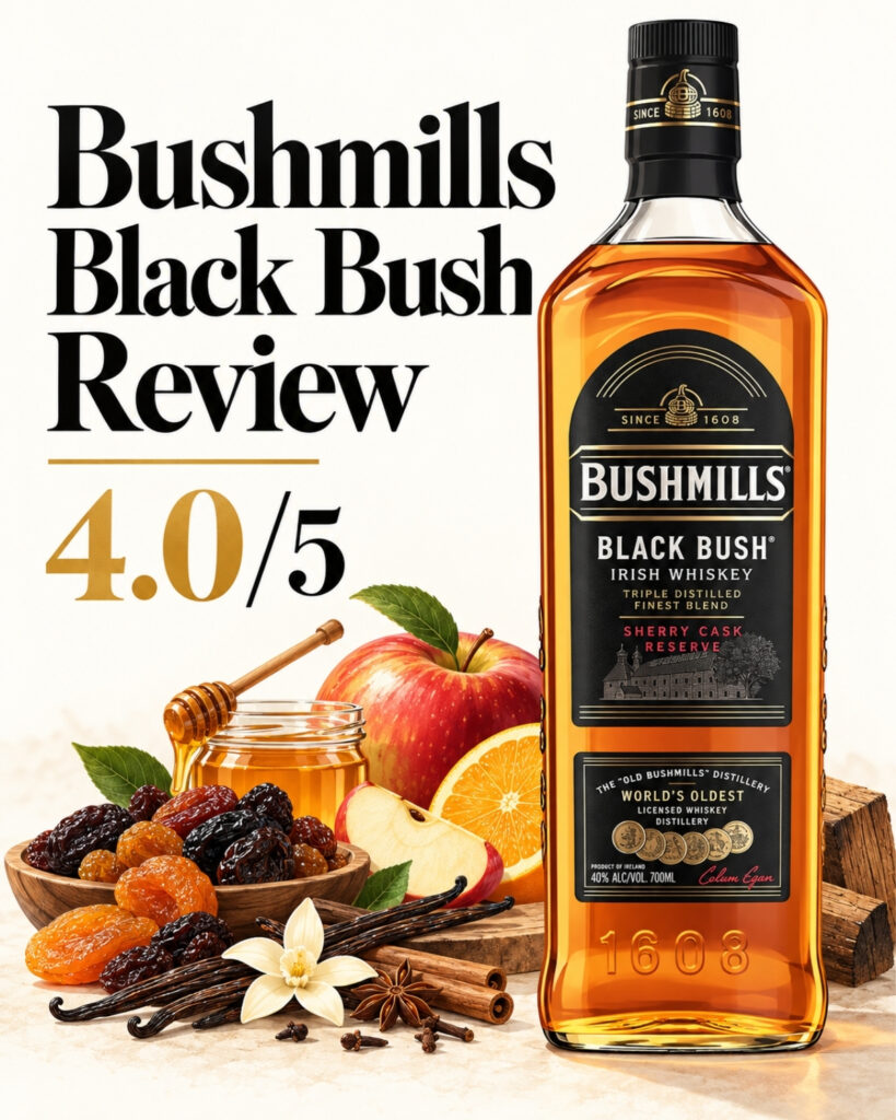 Bushmills Black Bush bottle