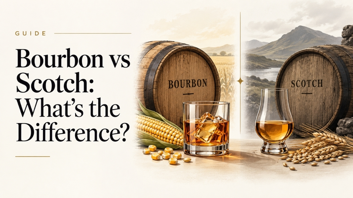 Bourbon vs Scotch: What’s the Difference