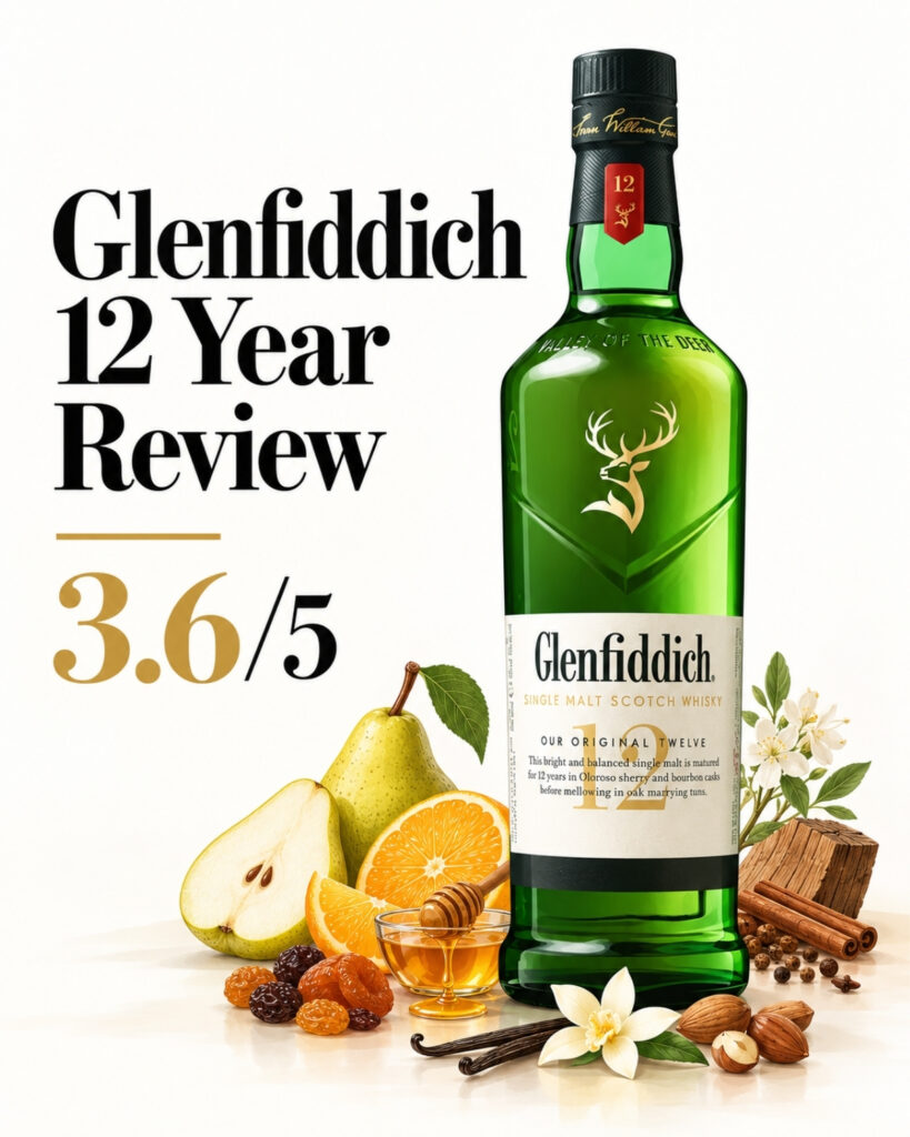 Glenfiddich 12 Year Old bottle