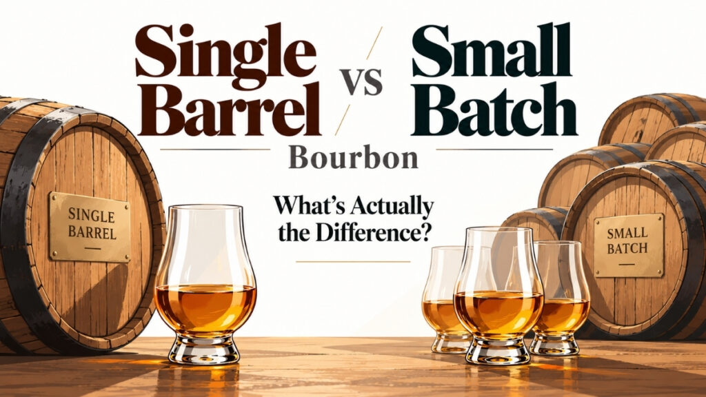 Single Barrel vs Small Batch Bourbon: What’s Actually the Difference?
