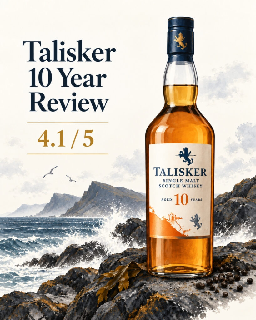 Talisker 10 Year Old bottle