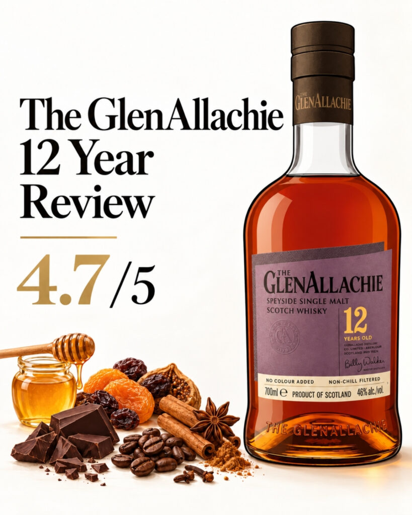 The GlenAllachie 12 Year Old bottle