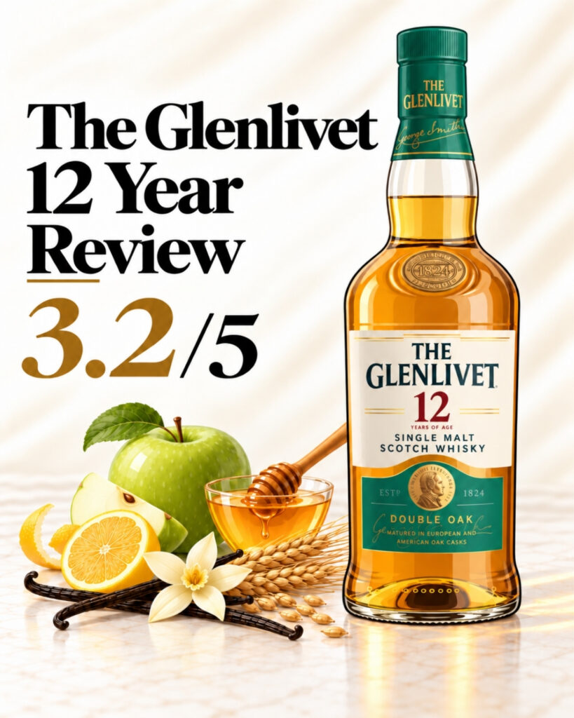 The Glenlivet 12 Year Old bottle