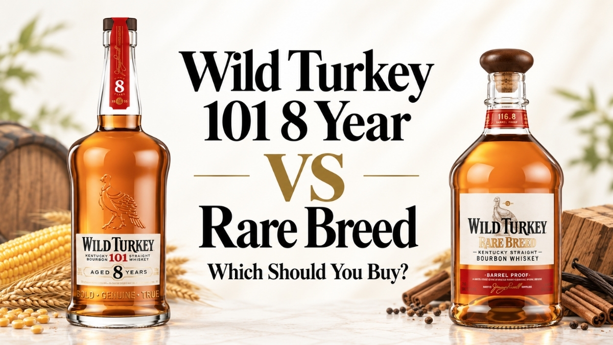 Wild Turkey 101 8 Year vs Rare Breed: Which Should You Buy?