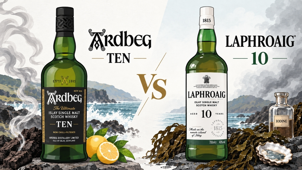ardbeg 10 vs laphroaig 10