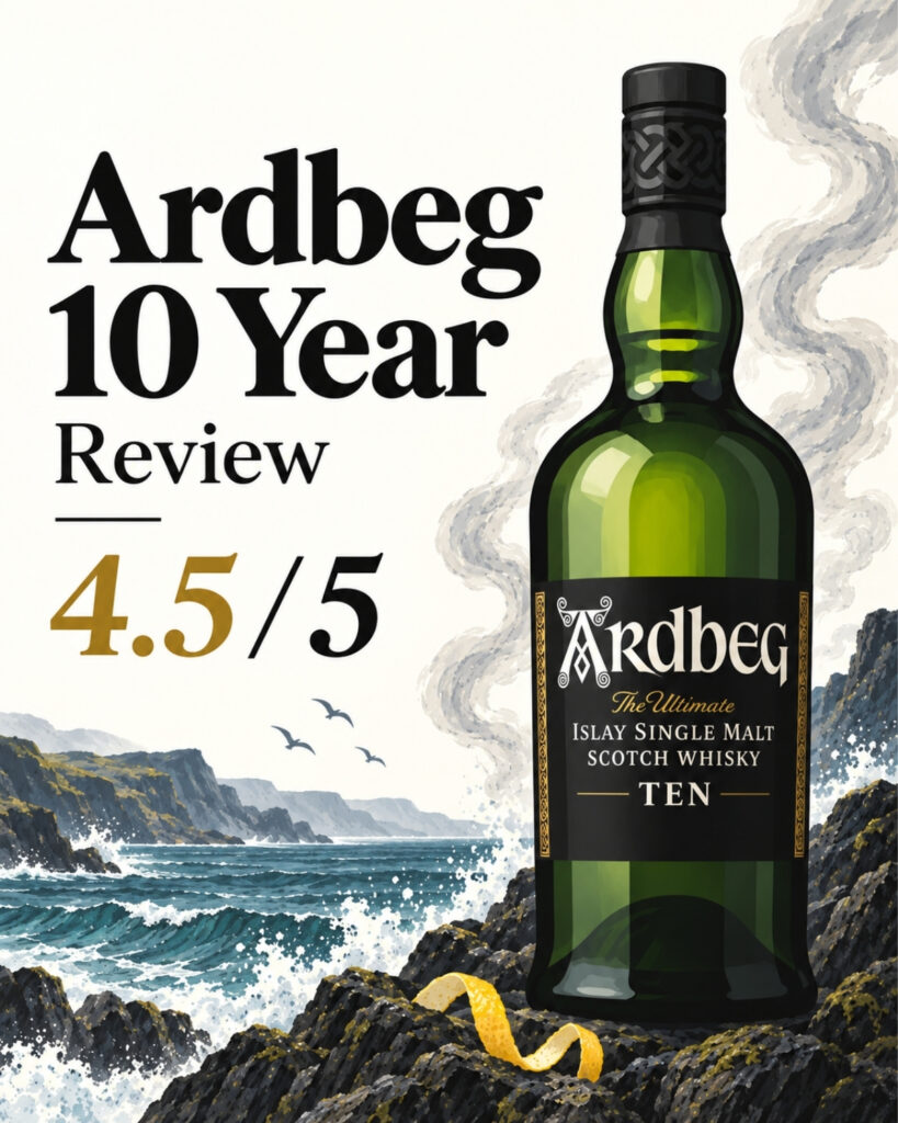 Ardbeg 10 Year Old bottle