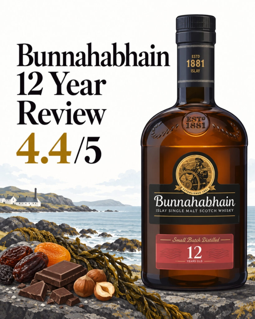 Bunnahabhain 12 Year Old bottle