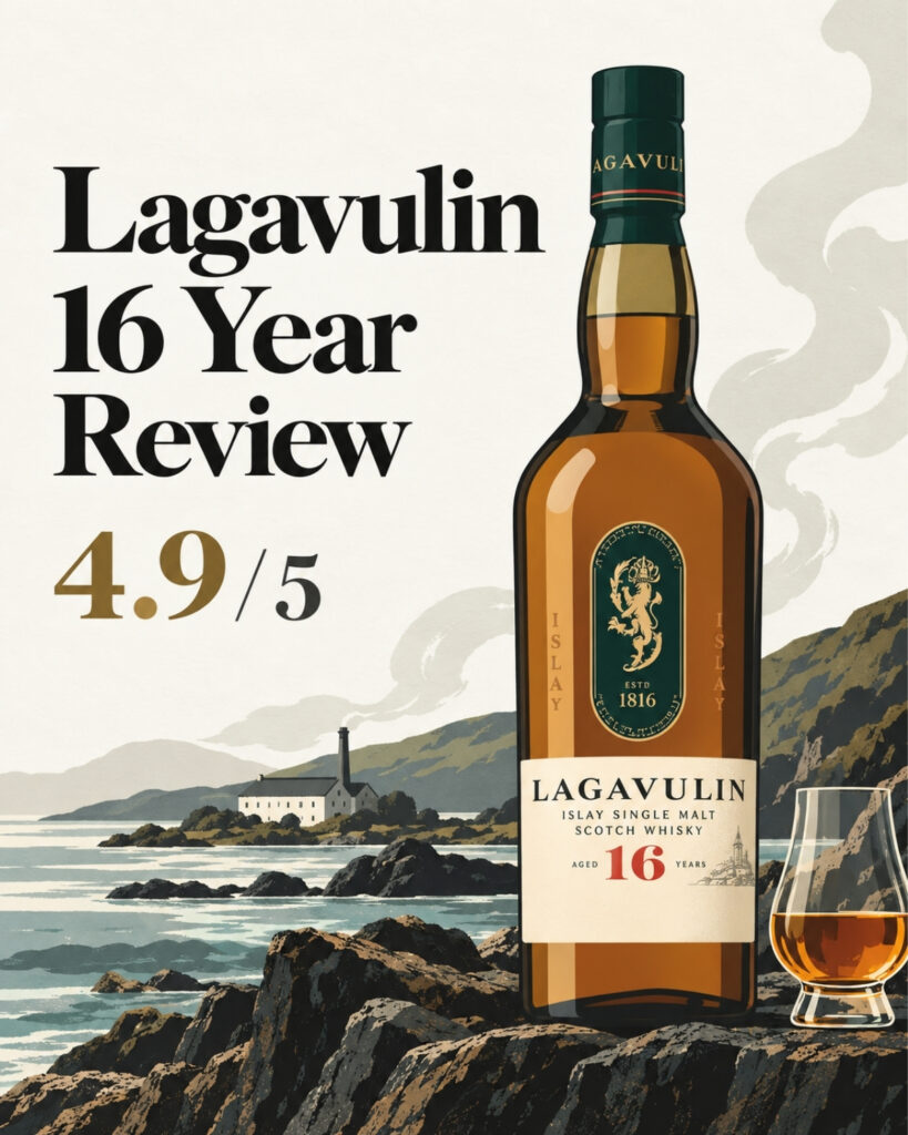 Lagavulin 16 Year Old bottle