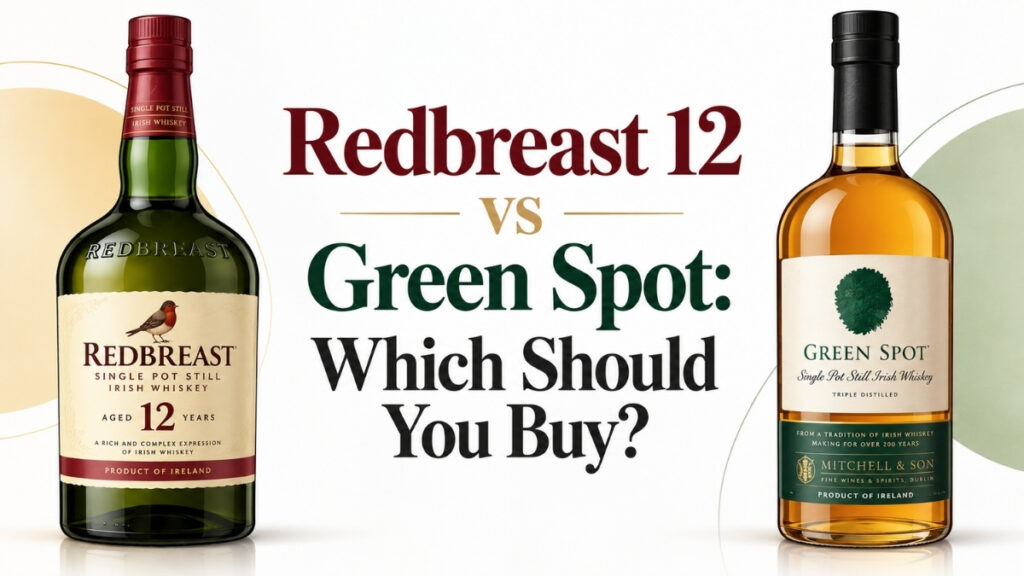 readbreast 12 vs green spot