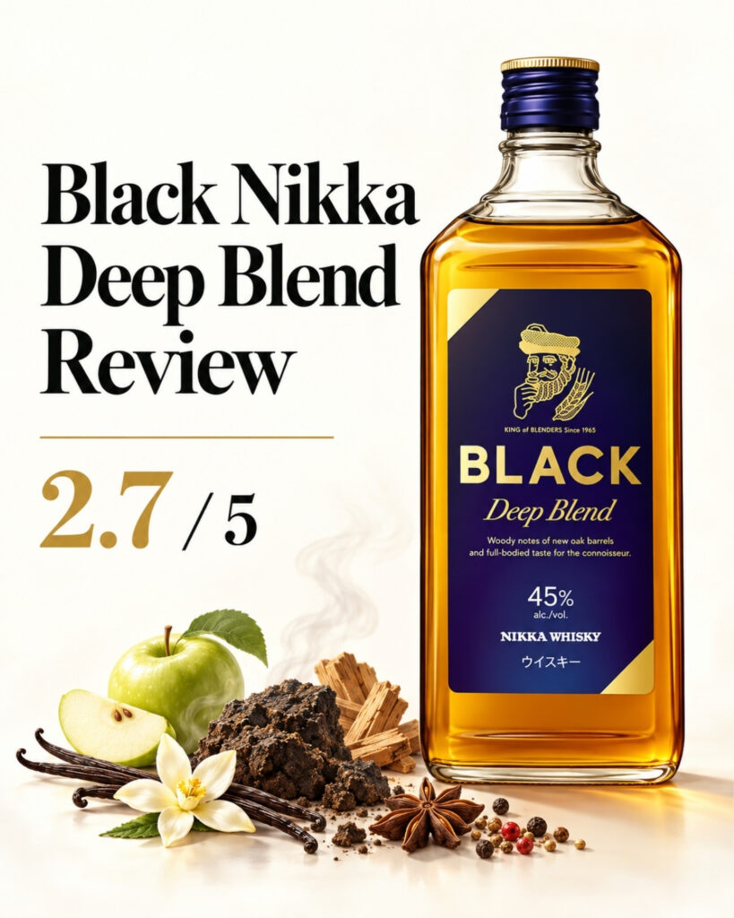Black Nikka Deep Blend bottle