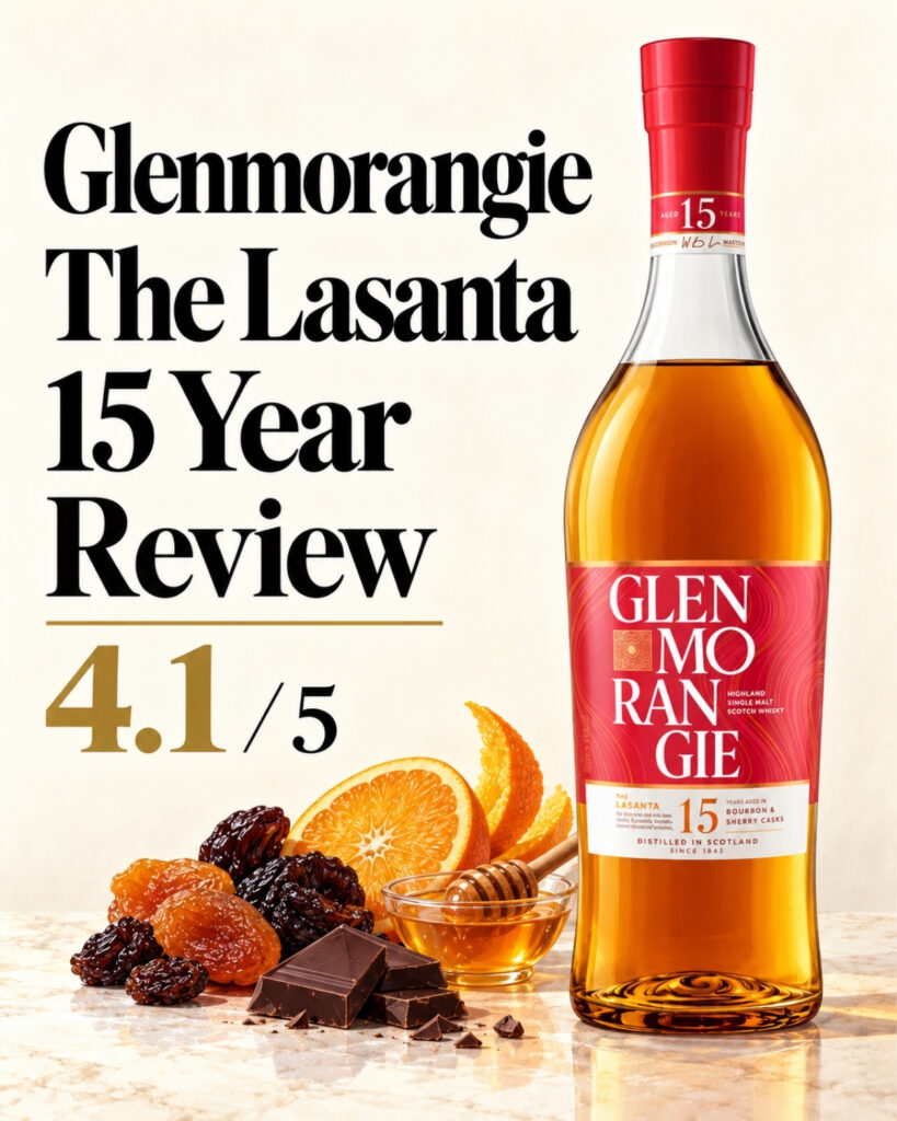 Glenmorangie The Lasanta 15 Year Old bottle