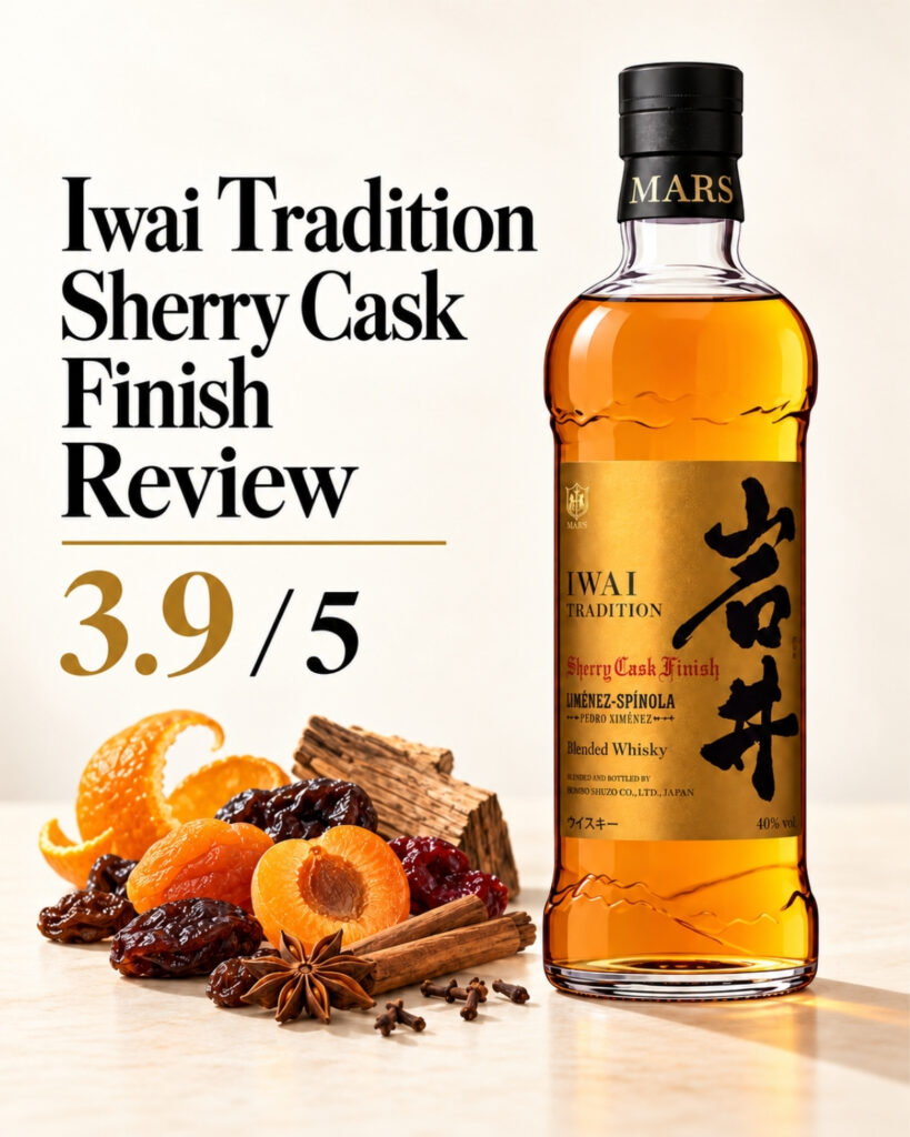 Iwai Tradition Sherry Cask Finish bottle