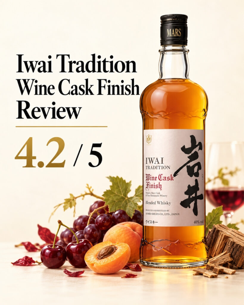 Iwai Tradition Wine Cask Finish bottle