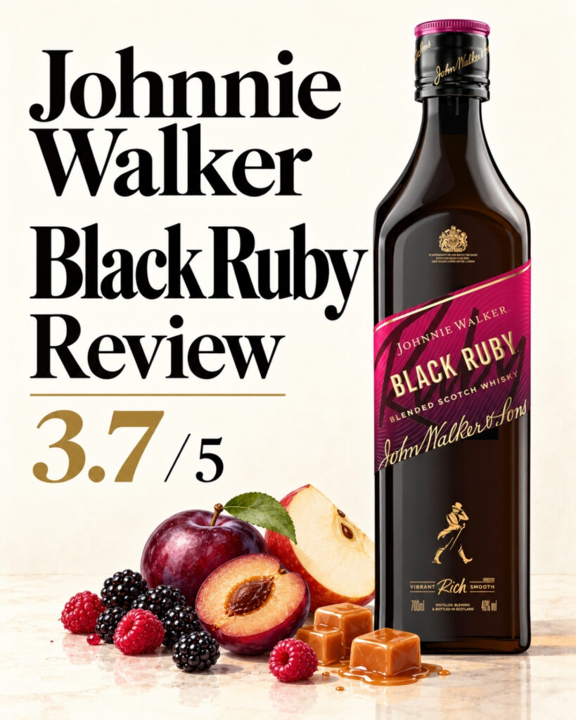 Johnnie Walker Black Ruby bottle