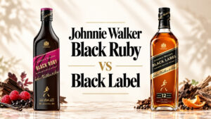 Johnnie Walker Black Ruby vs Black Label