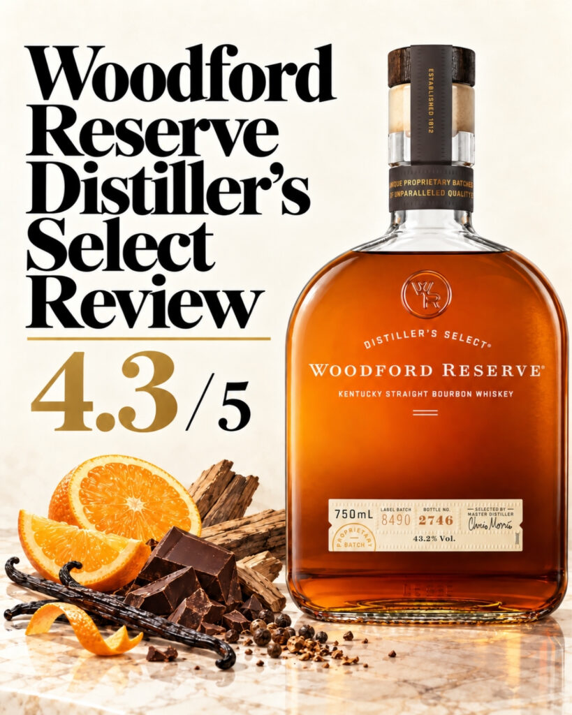 Woodford Reserve Distiller’s Select bottle